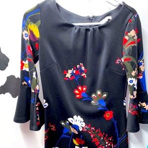 Flarred Sleeve Dress